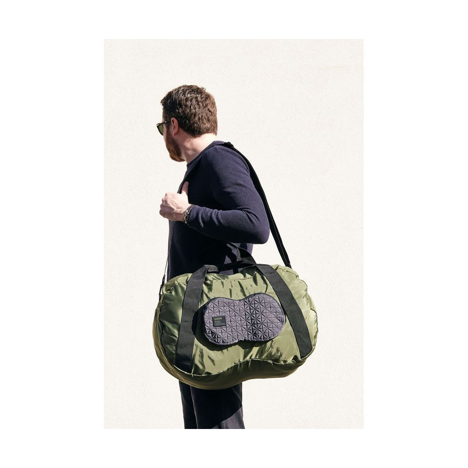 Sac publicitaire de voyage repliable en pochette compacte Capacité : 54 L