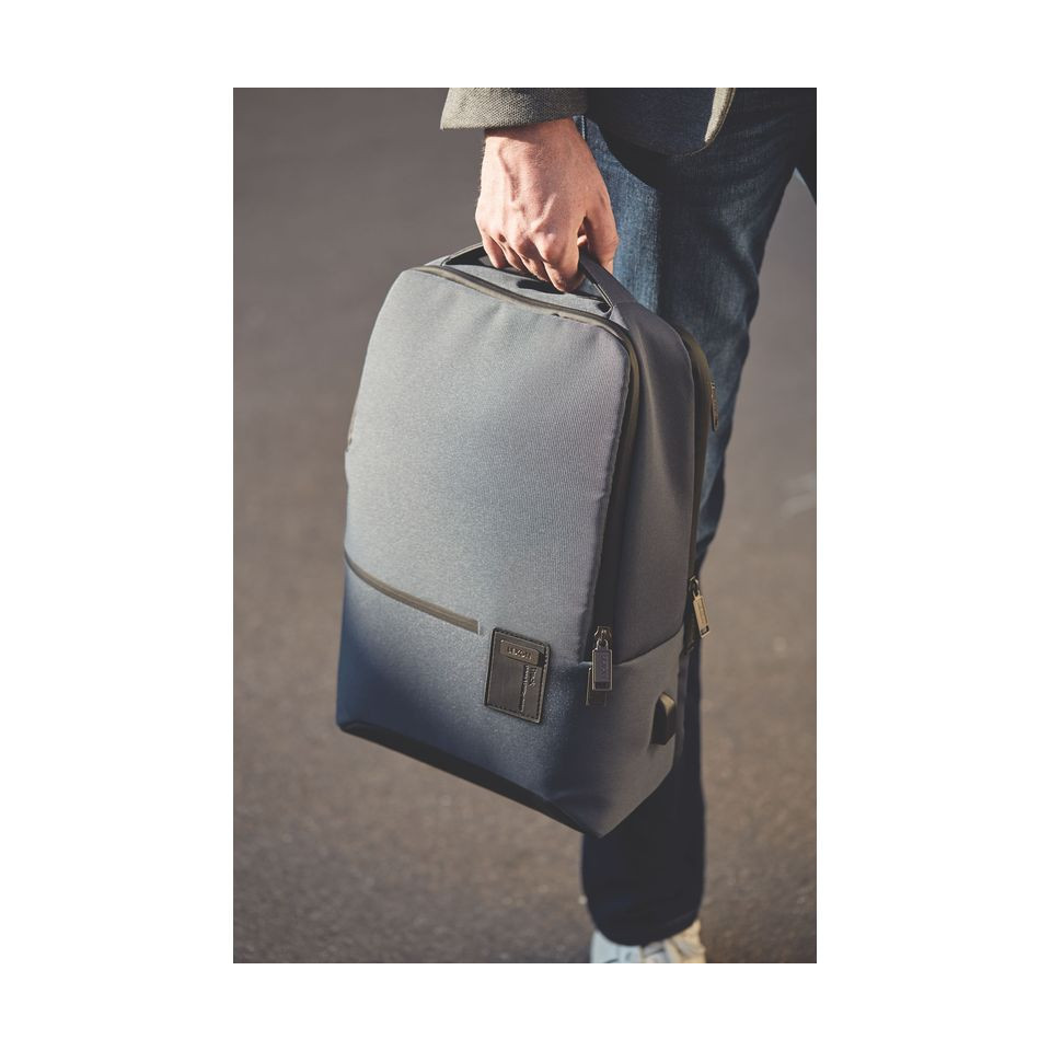 Sac publicitaire à dos double Capacité : 13,5