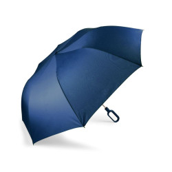Parapluie publicitaire pliable 2 sections