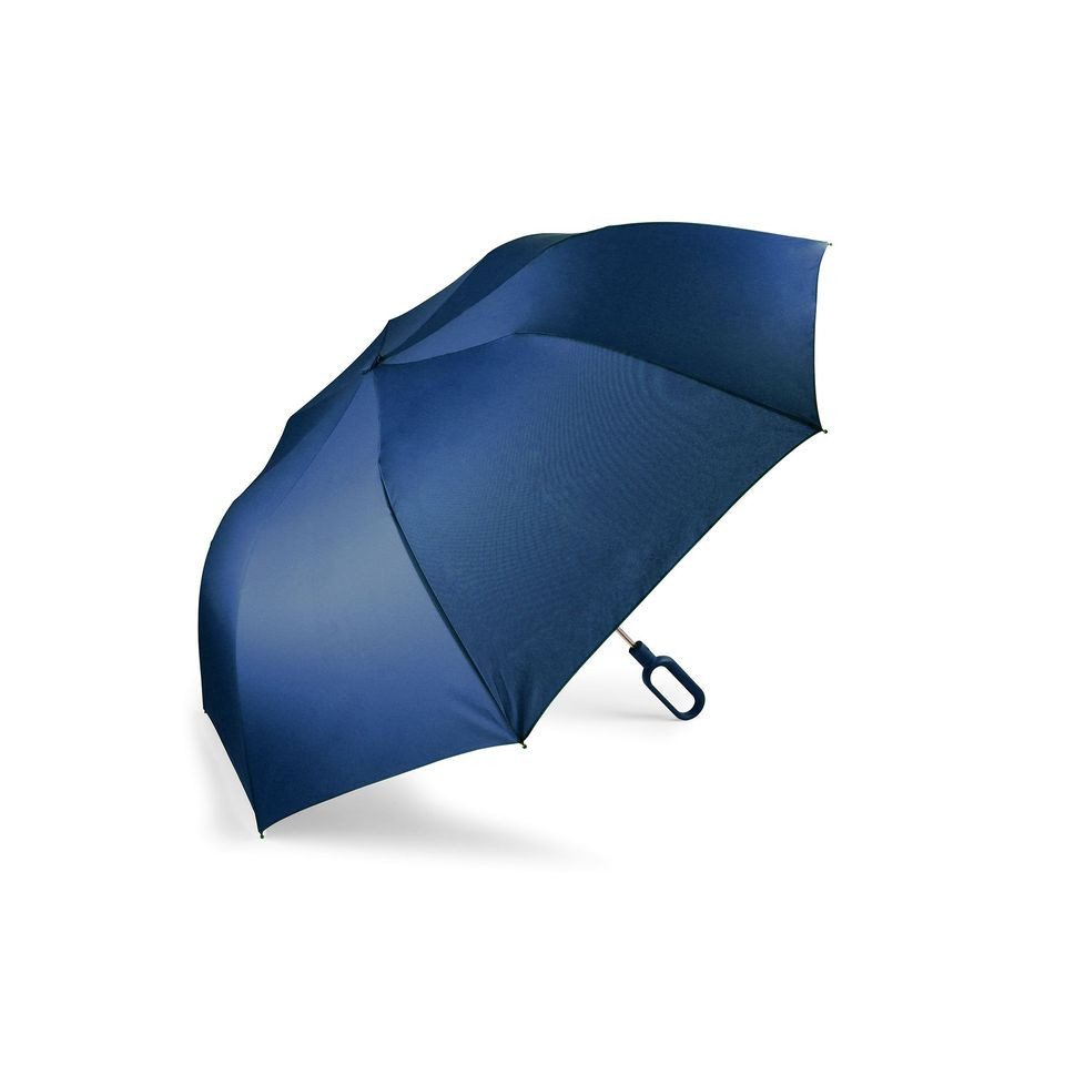 Parapluie publicitaire pliable 2 sections