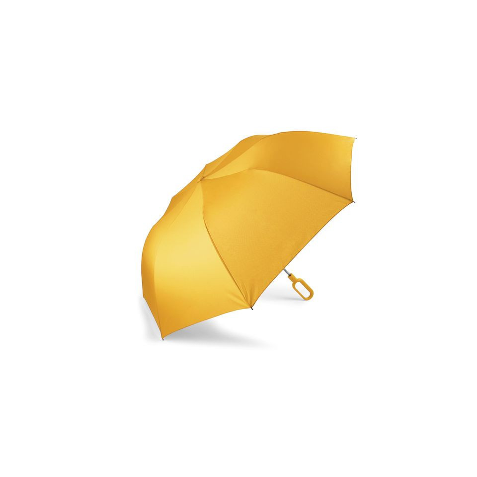 Parapluie publicitaire pliable 2 sections