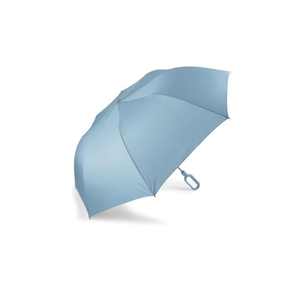 Parapluie publicitaire pliable 2 sections