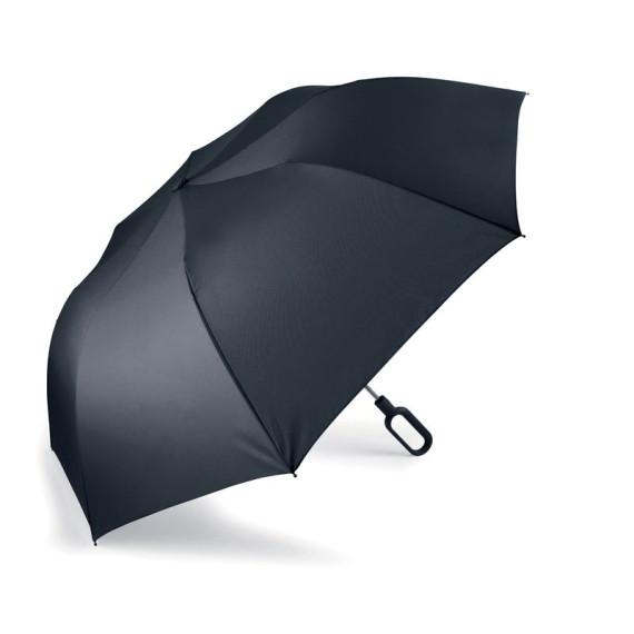 Parapluie publicitaire pliable 2 sections