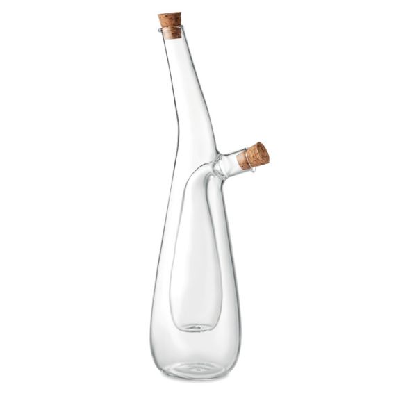 Bouteille en verre avec bouchon liège - 200 ml - Ustensile cuisine