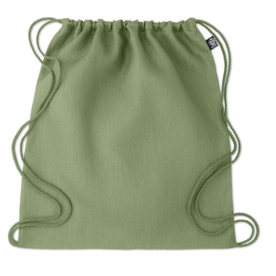 Sac à cordon personnalisable en tissu 100 % Chanvre 200gr/m²