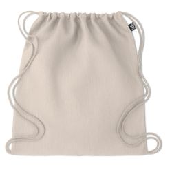 Sac à cordon personnalisable en tissu 100 % Chanvre 200gr/m²