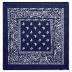 foulard multifonction de forme carré en coton personnalisable