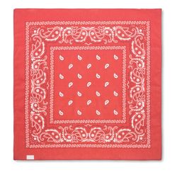 foulard multifonction de forme carré en coton personnalisable