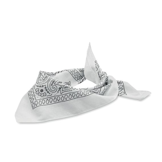 foulard multifonction de forme carré en coton personnalisable