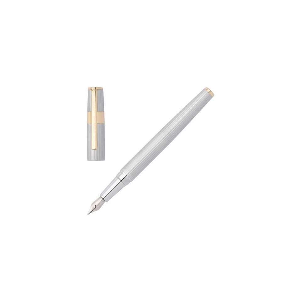 Stylo publicitaire plume Gear Pinstripe