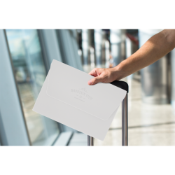 Pochette personnalisable fabriquée en France de voyage