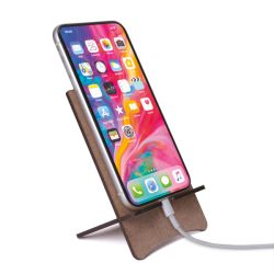 Support téléphone personnalisable fabriqué en France en bois