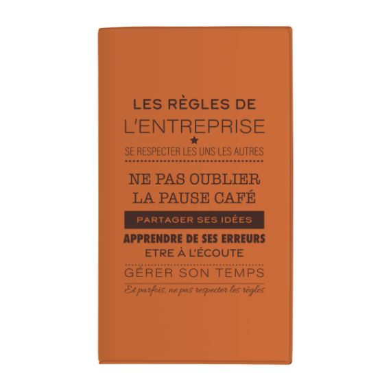 Agendas de poche personnalisables fabriqués en France semainier Express 