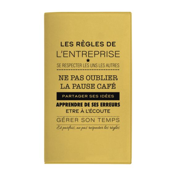Agendas de poche personnalisables fabriqués en France quinzainier Express 