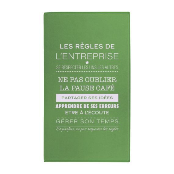 Agendas de poche personnalisables fabriqués en France quinzainier Express 