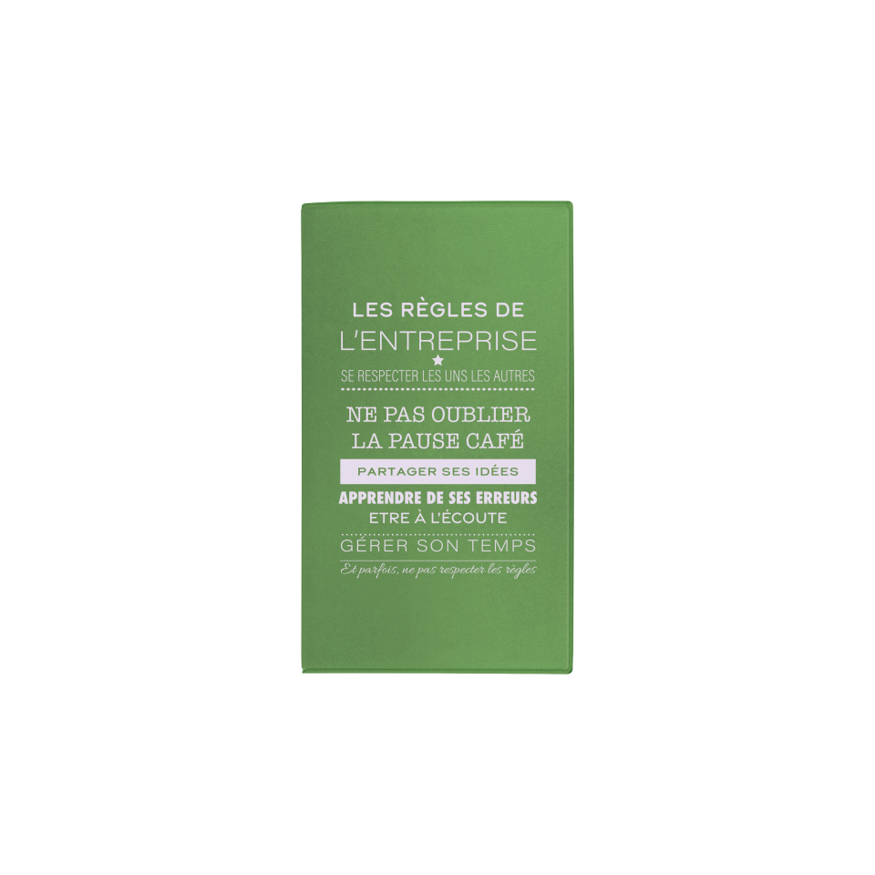 Agendas de poche personnalisables fabriqués en France quinzainier Express 
