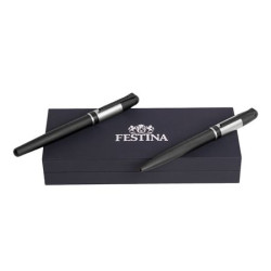 Parure publicitaire Classicals stylo bille et stylo roller Festina