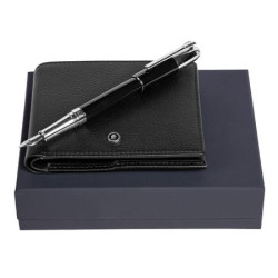 Parure publicitaire stylo plume et portefeuille Festina