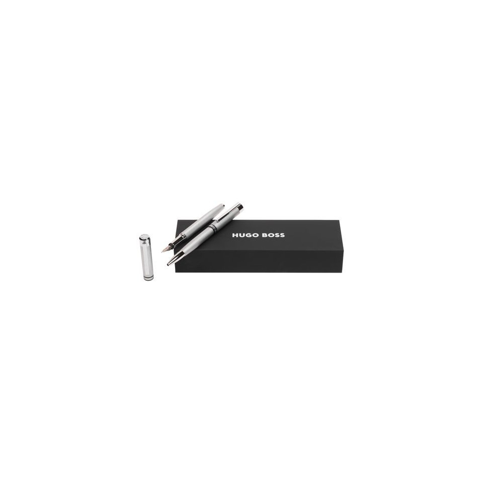 Parure publicitaire Filament stylo bille et stylo plume HUGO BOSS