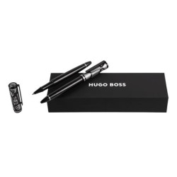 Parure publicitaire Craft stylo bille et stylo roller HUGO BOSS