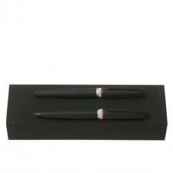 Parure publicitaire Gear stylo bille et stylo roller HUGO BOSS