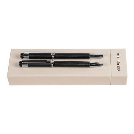 Coffret Cadeau Cross Bailey – Stylo-Plume + Stylo Bille Or 23 Carats, Élégance Intemporelle