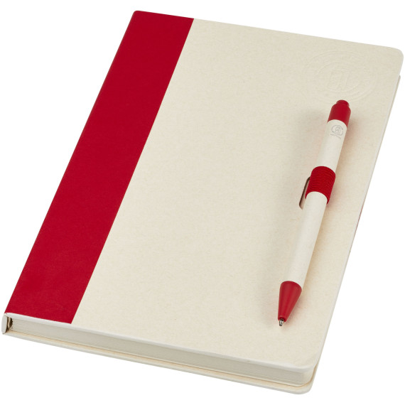 Ensemble publicitaire carnet de notes format A5 et stylo bille Dairy Dream