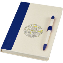 Ensemble publicitaire carnet de notes format A5 et stylo bille Dairy Dream