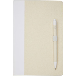 Ensemble publicitaire carnet de notes format A5 et stylo bille Dairy Dream