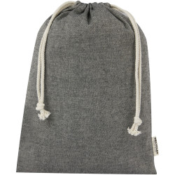 Grand sac publicitaire cadeau Pheebs en coton recyclé GRS 150 g/m² de 4 L