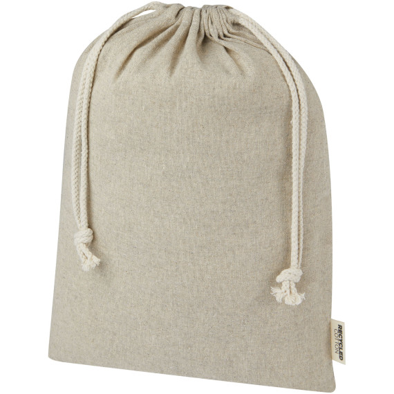 Grand sac publicitaire cadeau Pheebs en coton recyclé GRS 150 g/m² de 4 L