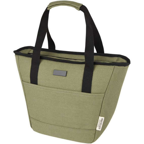 Sac-repas publicitaire isotherme Joey de 6 L en toile recyclée GRS pour 9 canettes