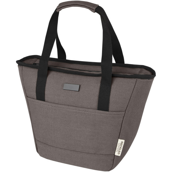 Sac-repas publicitaire isotherme Joey de 6 L en toile recyclée GRS pour 9 canettes