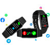 Bracelet publicitaire intelligent multisport Prixton AT806 avec GPS