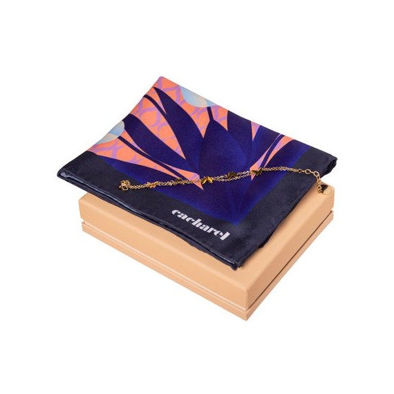 Parure publicitaire bracelet et foulard Cacharel
