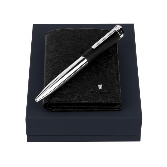 Set publicitaire porte-cartes Flap stylo bille Prestige Festina