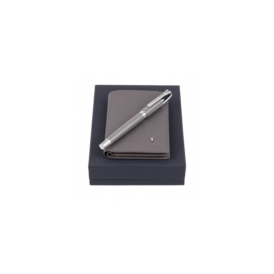 Set publicitaire porte-cartes Flap stylo bille Classicals Festina