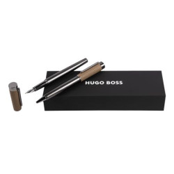 Parure publicitaire Corium stylo bille et stylo plume HUGO BOSS