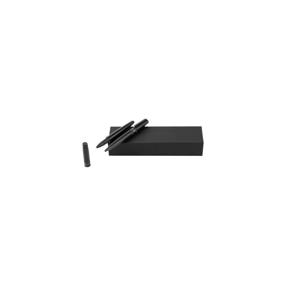 Parure publicitaire Illusion Gear stylo bille et stylo roller HUGO BOSS