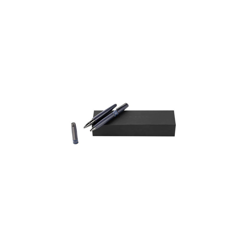 Parure publicitaire Illusion Gear stylo bille et stylo roller HUGO BOSS