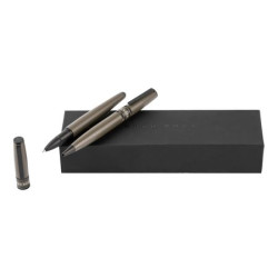 Parure publicitaire Illusion Gear stylo bille et stylo roller HUGO BOSS