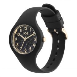 Montre publicitaire Ice-Watch ICE glitter-Black Rose-Gold-Petite