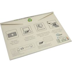 Tapis de souris personnalisable Fabriqué en Europe 4 en 1 Microfibre RPET