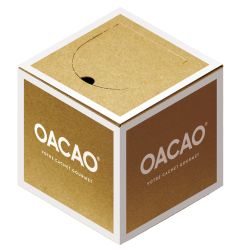 Boîte à bonbons palets chocolats fourrés personnalisée en vrac fabriqué en France