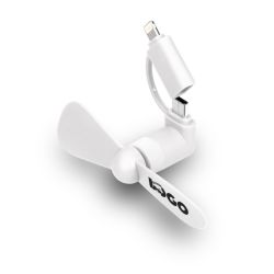 Mini Ventilateur USB personnalisé fonctionne en Type C, IOS et micro USB Mini Ventilateur USB personnalisé fonctionne en Type C, IOS et micro USB