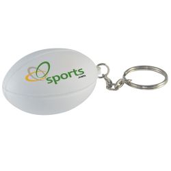 Porte-Clés ballon de rugby Anti-stress personnalisable