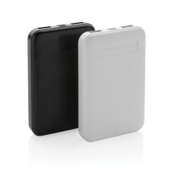 Powerbank publicitaire 5000 mAh en plastique recyclé RCS