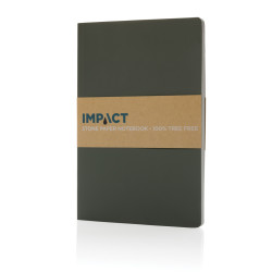 Carnet publicitaire A5 à couverture souple avec papier minéral IMPACT