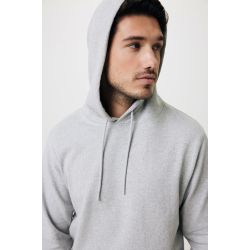 Sweat publicitaire à capuche en coton recyclé et non teinté Iqoniq Torres