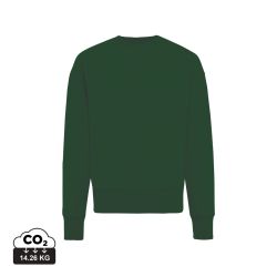 Sweater publicitaire à col rond en coton recyclé Iqoniq Kruger